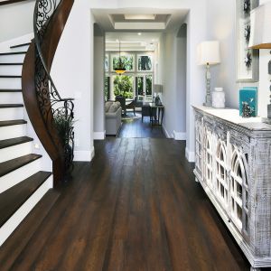 Silver Oak French Roast Hardwood Flooring Room Scene