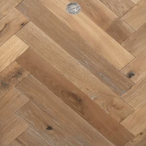 Provenza Herringbone Reserve Sienna Sand Hardwood Flooring